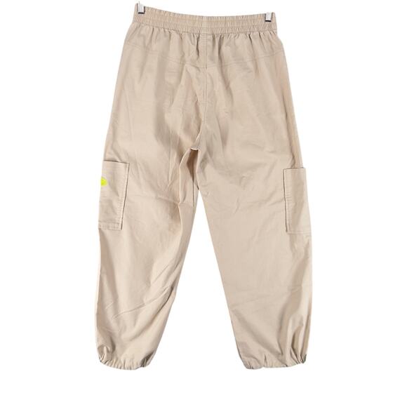Nike Sportswear Womens M Icon Clash Baggy Wide Leg Pants Khaki Cargo Pockets - Picture 8 of 11